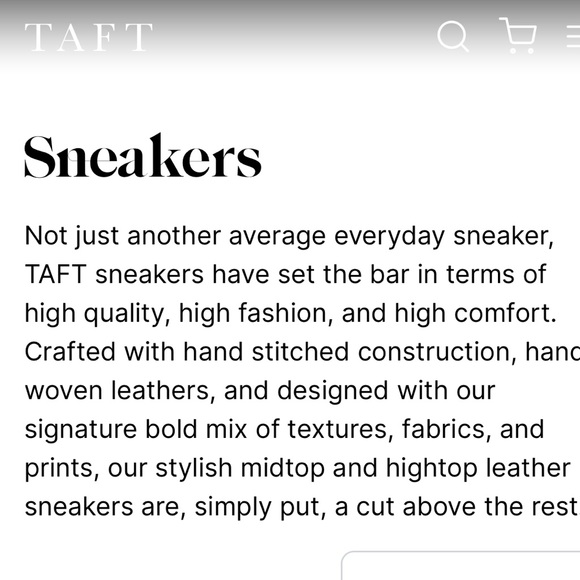 TAFT Leather Pull-On High Top Sneakers EU 45 US 12 - Picture 16 of 16